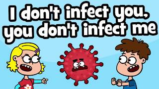 I don't infect you, you don't infect me | Healthy habits song | Hooray Kids Songs & Nursery Rhymes