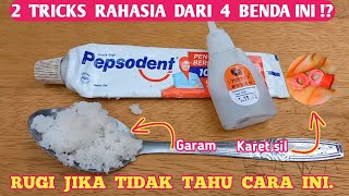 TRIK RAHASIA DARI EMPAT BENDA !! HASIL NYA  ANDA GUNAKAN SETIAP HARI