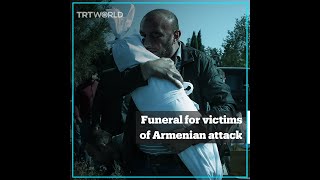 Funeral held for civilians killed in Armenia's attack on Azerbaijan's Ganja city