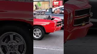 Big Engine Loud Car Draws Attention Classic Red Harper Charity Cruise Saint Clai