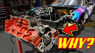 LS Engine HUGE EXPLOSION Failure Tear Down LS3 429CI