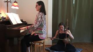 Bach Aria on Kemenche Tarhu and Piano