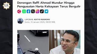 Raffi Ahmad Dihujat...!! Mau Dimundurkan \u0026Periksa Hartanya; Upah Cucian...?!