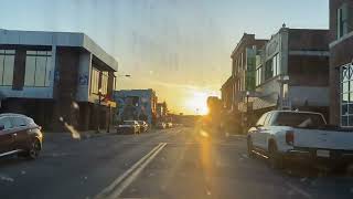 Downtown Bristol (TN/VA) | Driving Tour | Road Trip | USA