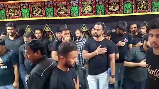 Sitamgaro mera bekas Hussain pyasa hain | Anjuman E parwan e shabbir |Noha|Recited by Mustafa moosvi