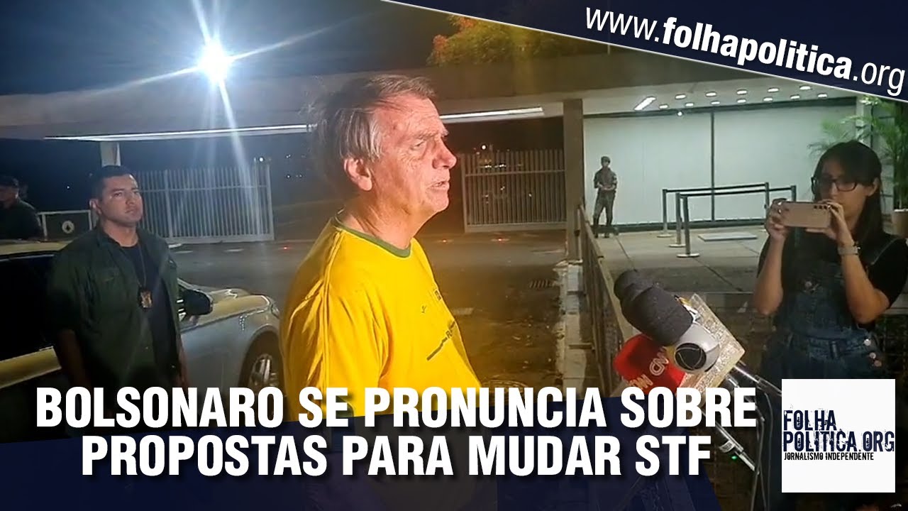 Bolsonaro Se Pronuncia Sobre Aumento Do Número De Ministros Do STF E ...