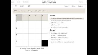 The Atlantic Crossword 25/05/2026