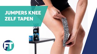 Jumpers Knee zelf tapen » Instructie » FysioTape