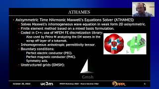 MFEM Workshop 2022 | MFEM Application to EM-Wave Simulation in ECR Space Plasma Thrusters