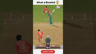 What'a 😯 Bowled In Real Cricket 22 #shorts