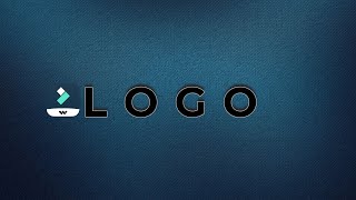 How to make Simple LOGO for Youtube | filmora | Logo Design