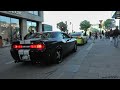 dodge challenger srt8 w custom exhaust loud revs u0026 burnout