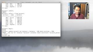 Database Transactions, part 2: Examples