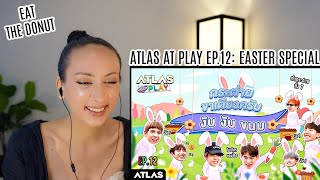 ATLAS AT PLAY EP.12 เกมกระต่ายขาเดียว งับ งับ ขนม REACTION