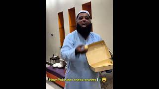 How Pakistani try sweets😳🇵🇰#pakistan #funny #shorts