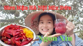 Siro Mận Hà Nội Mix Dứa Thơm Ngon, Không Đắng || How To Make Plum And Pineapple Syrup