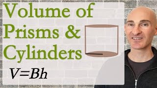 Volumes of Prisms and Cylinders (Formula & Examples)