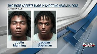 Two more arrested in shooting behind J.H. Rose High School