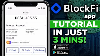 BlockFi App Review \u0026 Tutorial: How To Earn Passive Income Using BlockFi