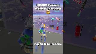 This CREATIVE Map Has CUSTOM Pickaxes 🤯 #shorts #fortnite