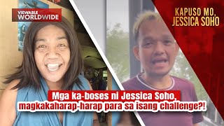 Mga ka-boses ni Jessica Soho, magkakaharap-harap para sa isang challenge?! | Kapuso Mo, Jessica Soho