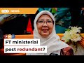 Why revive redundant FT ministerial post, asks NGO