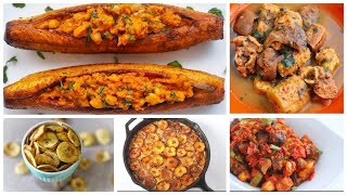 PLANTAIN | FIVE WAYS TO ENJOY PLANTAIN | PLANTAIN RECIPES