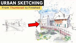 Urban Sketching Made Easy - Step By Step Guide - Let's Start TODAY!