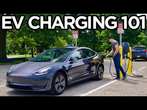 How are electric cars charged?