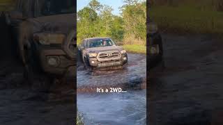 It’s a 2WD….Crazy #offroad