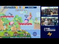 bobc2 mew2king u0026 prince abu red vs. ebay u0026 vino blue ssbm winners quarters