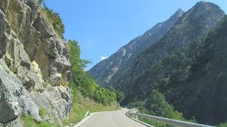 Spain: road A-2606 to Baños de Panticosa (Pyrenees)