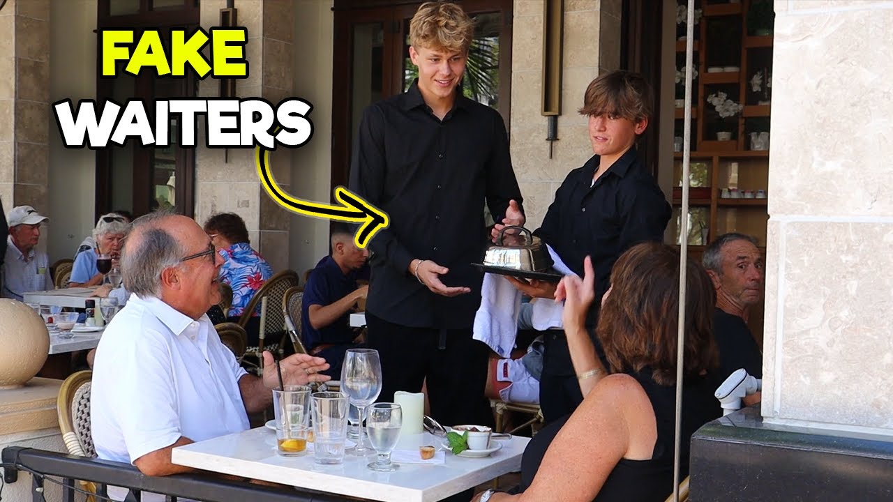 Fake Waiter Prank Youtube