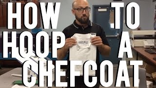 Embroidery Tutorial - Chef Coats