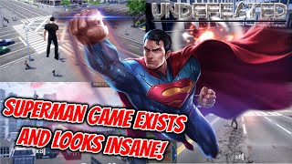 A Superman Game DOES EXIST - Undefeated Looks Insane And WB Games Should Be Upset