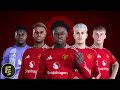 Manchester United Facepack 2024/25 - PES 2021 & FL24