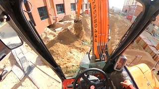 From the first perspective, we will take you to feel the happiness of the excavator driver!