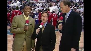 NBA Finals 1998 Game 6  Bulls vs  Jazz  Jordan over Russell. The Iconic Snatchba