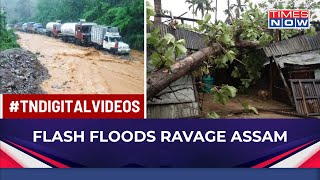 Flash Floods Wreak Havoc In Assam: 94 Villages Hit With Series Of Landslides & Rockfalls