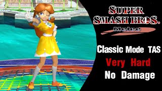 SSBM [TAS] - Daisy Classic Mode (Very Hard, No Damage)