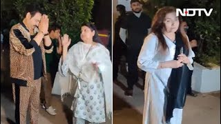 Kumar Sanu, Salma Agha Visit Bappi Lahiri's Family