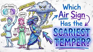 Which Air Sign Has the Scariest Temper?