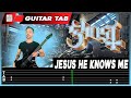 【GHOST】[ Jesus He Knows Me ] cover Dotti Brothers | LESSON | GUITAR TAB