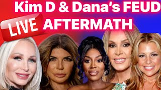 Kim D & Dana FEUD AFTERMATH #teresagiudice #tamrajudge #rhonj #specialforces #rhoc