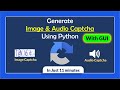 Generate Image & Audio Captcha in Python (With GUI) | PyPower Projects