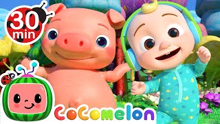Animal Dance Song 🎶 | CoComelon Animal Time | 30 Minutes of Animals Songs for Kids!