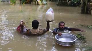 പ്രളയ പാഠങ്ങൾ: A poem about the flood scenes of Kerala by Fr.Biju Mathew Pulickal