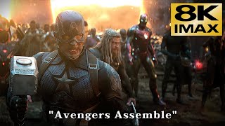 "Avengers Assemble" Scenes - 8K IMAX - The Highest Quality Video on Youtube - Eng Kor Jap SubCC