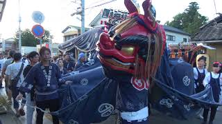 20170918石岡のお祭り 幌獅子