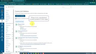 Link Validator Tool (for instructors)